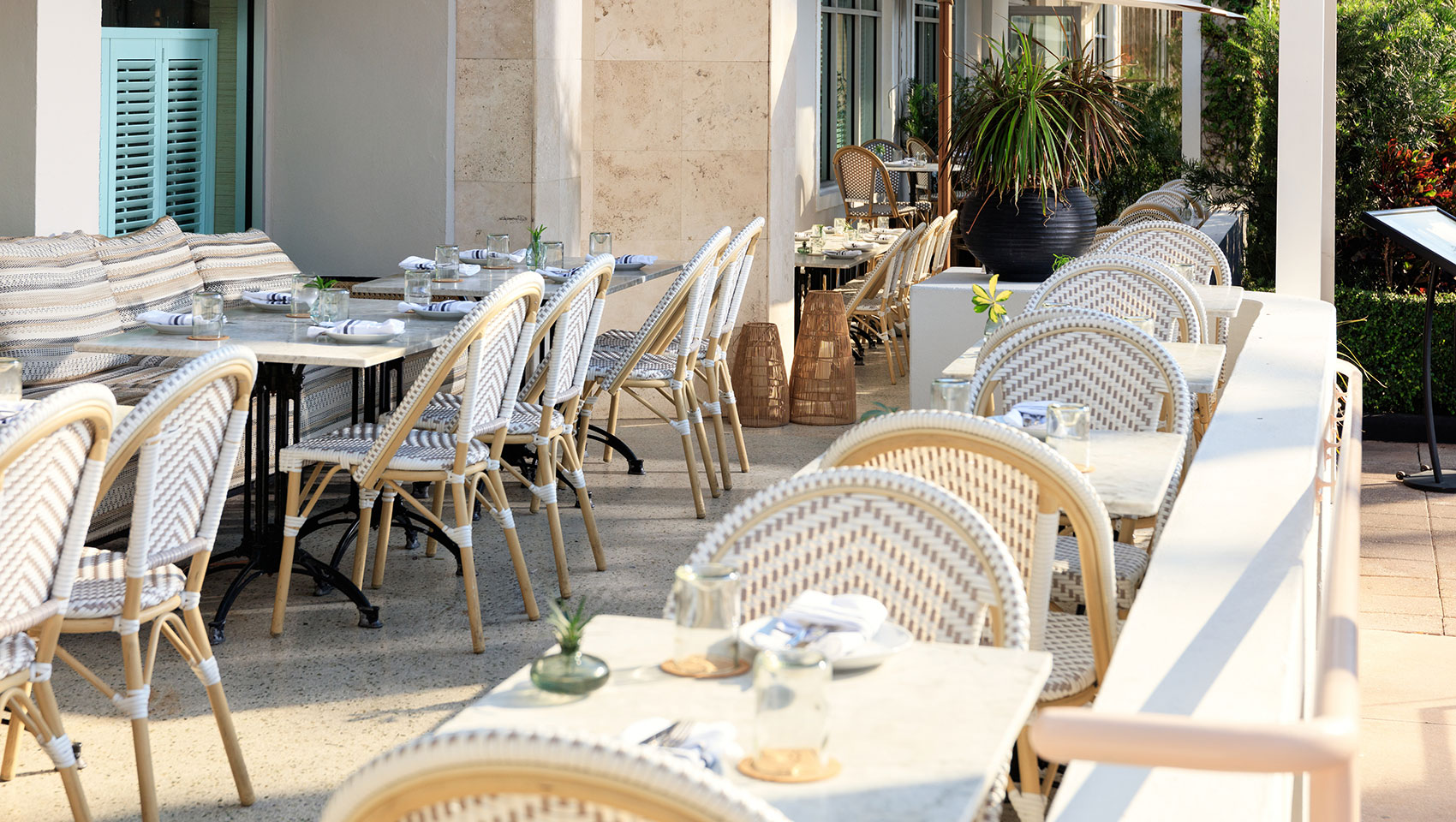 The Social Club outdoor seating