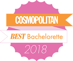 Cosmopolitan Best Bachelorette 2018 Badge
